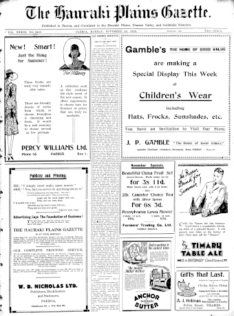 Issue page