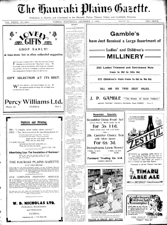 Issue page