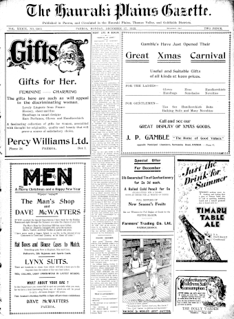 Issue page