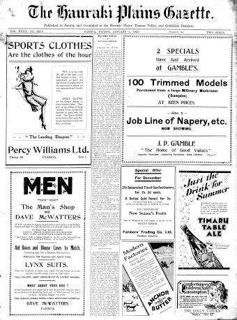 Issue page