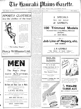 Issue page