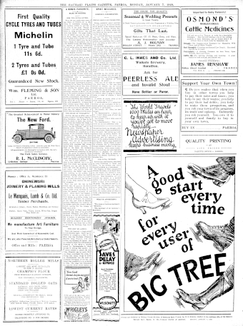 Issue page