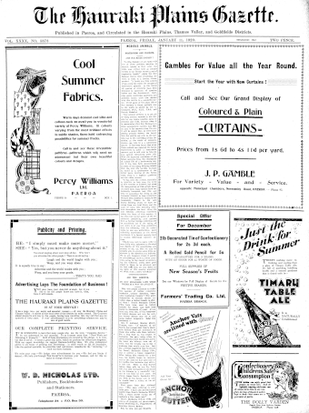 Issue page