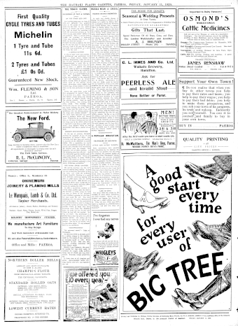 Issue page