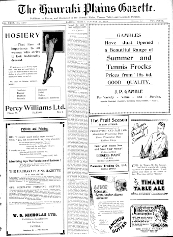 Issue page
