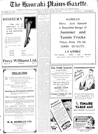 Issue page