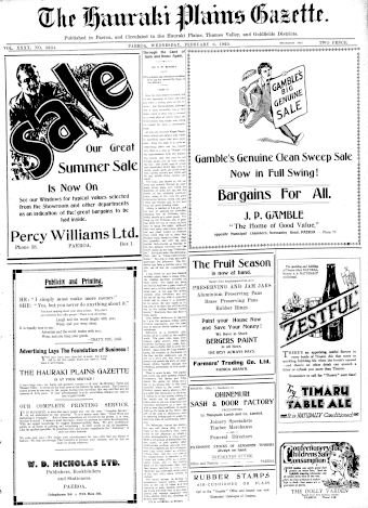 Issue page