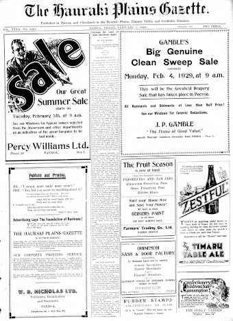 Issue page