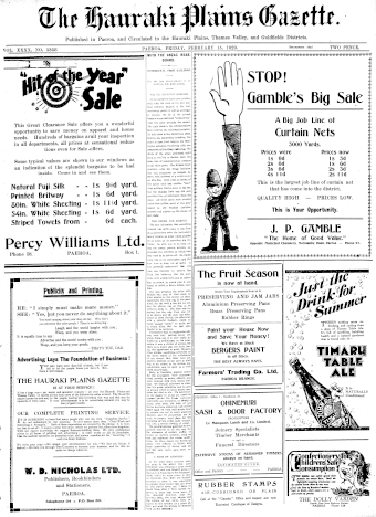 Issue page
