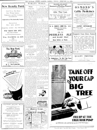 Issue page
