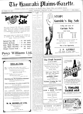 Issue page