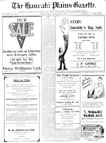 Issue page