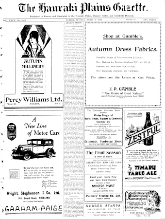 Issue page
