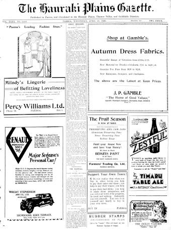 Issue page