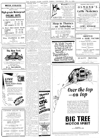 Issue page