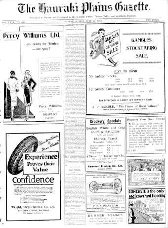 Issue page