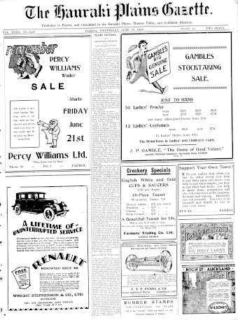 Issue page