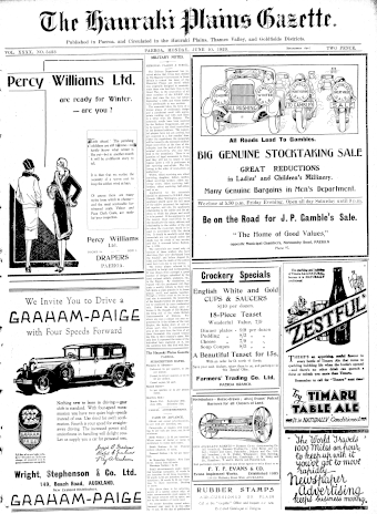 Issue page