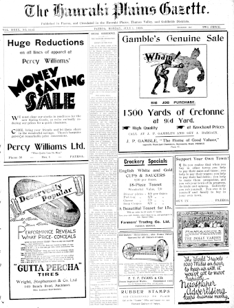 Issue page