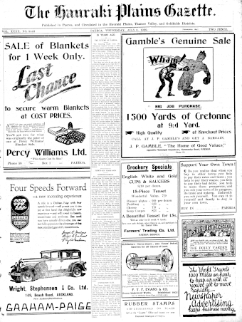 Issue page
