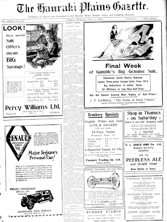 Issue page