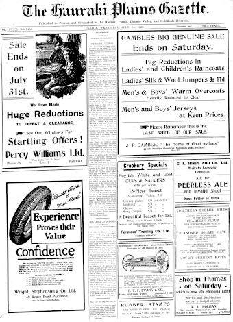 Issue page