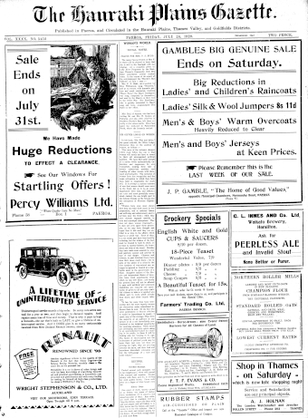 Issue page