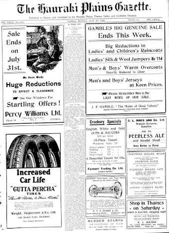 Issue page