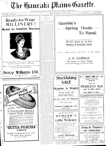 Issue page