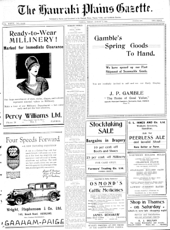 Issue page