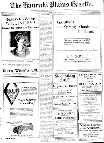 Issue page