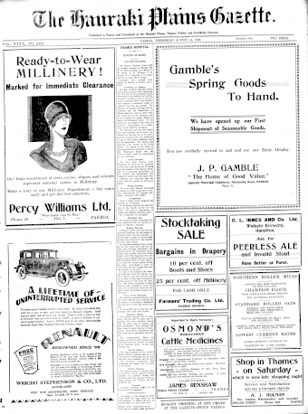 Issue page