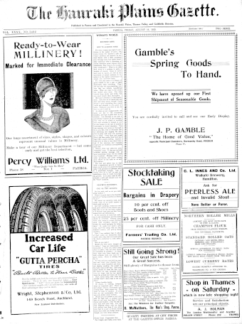 Issue page