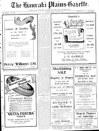 Issue page
