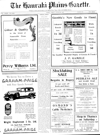 Issue page