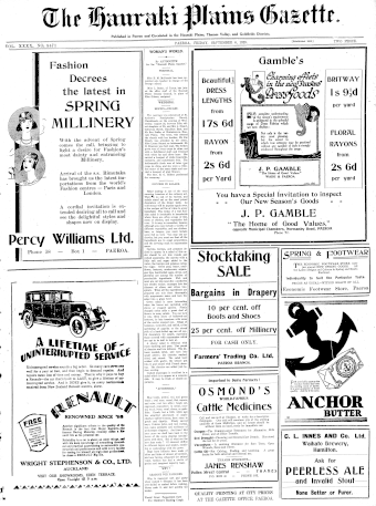 Issue page