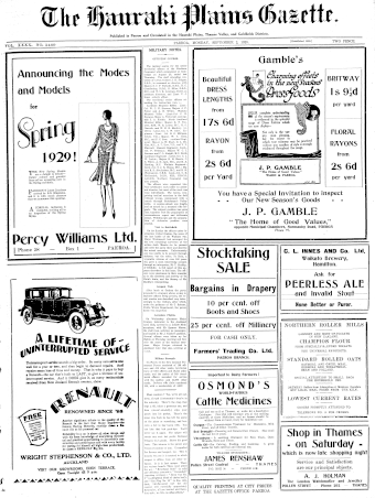 Issue page