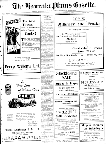 Issue page