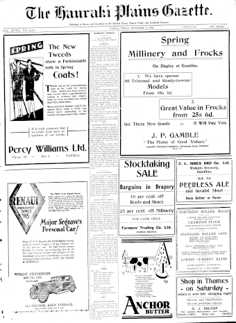 Issue page