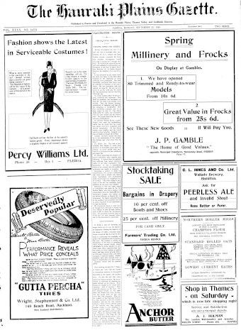 Issue page
