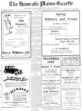 Issue page