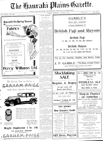 Issue page