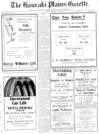 Issue page