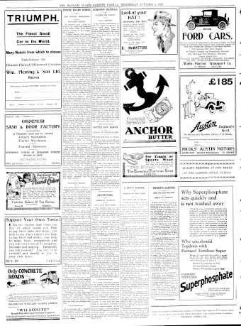 Issue page