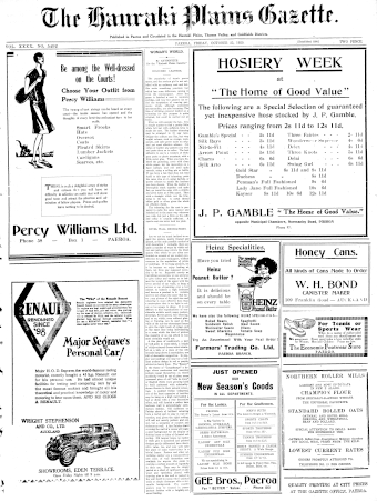 Issue page