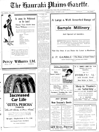 Issue page