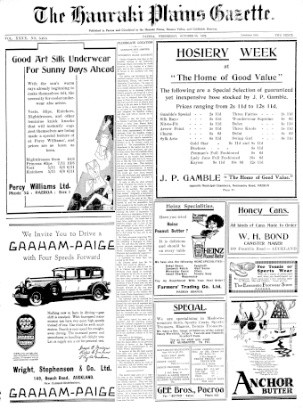 Issue page