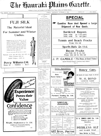 Issue page