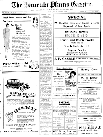 Issue page