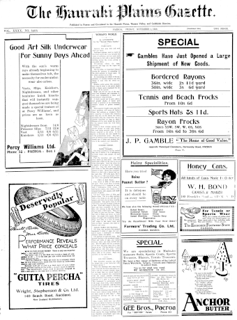 Issue page